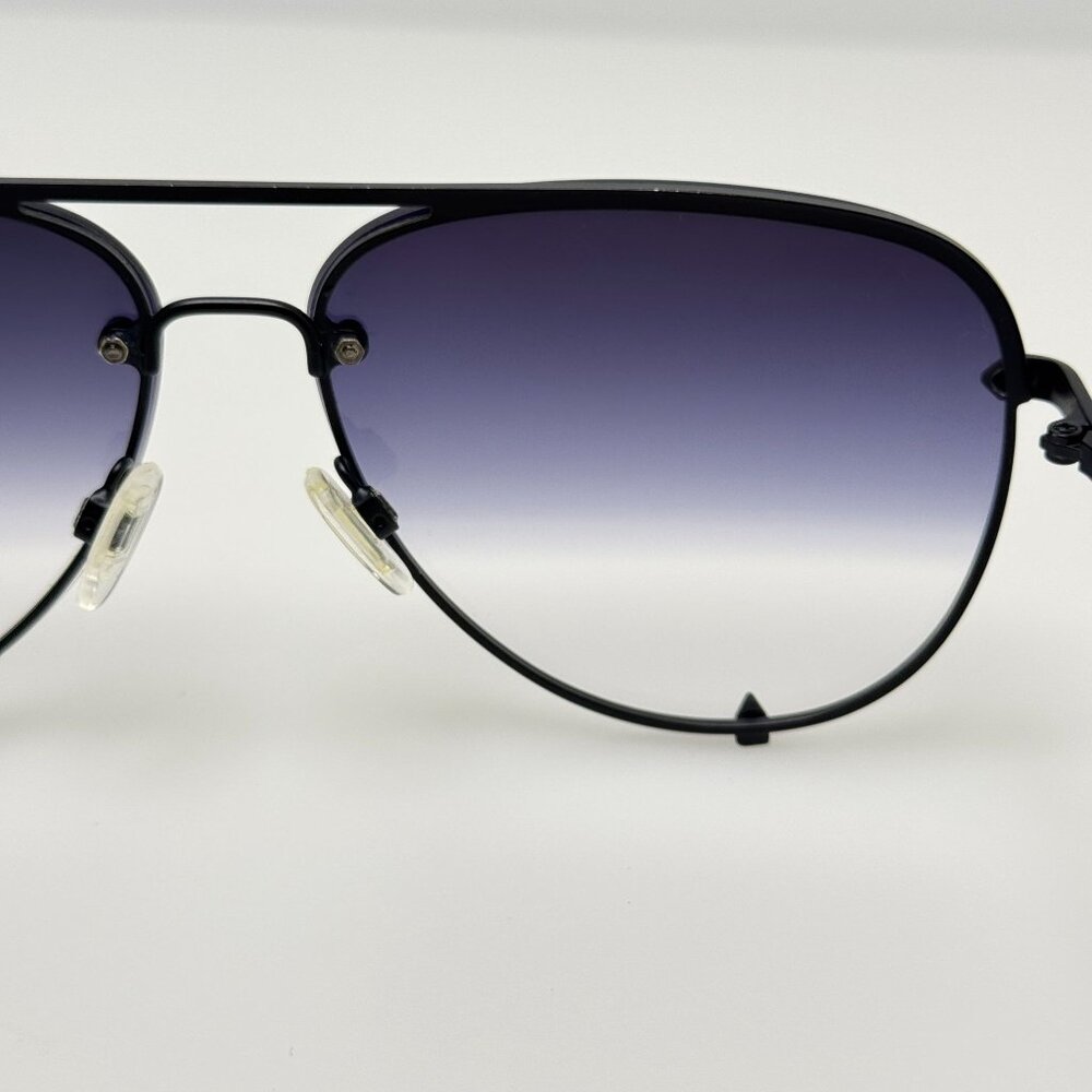 Quay Sunglasses HK Rimless 126 Black B - Picture 8 of 8